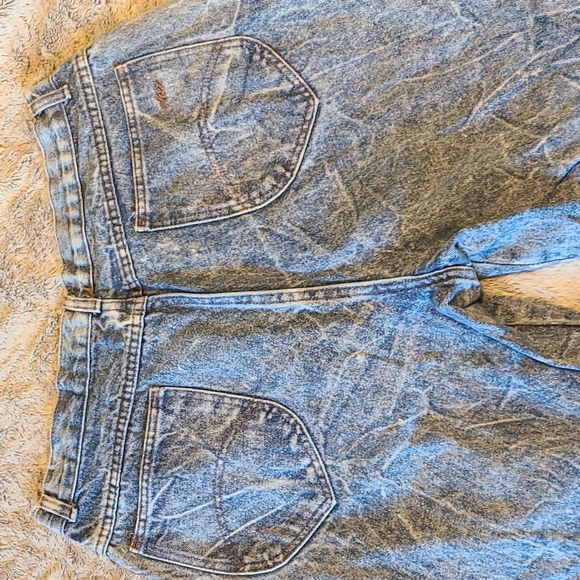 Vintage Chic acid washed jeans plus size 20 straight leg high waisted - Picture 5 of 11